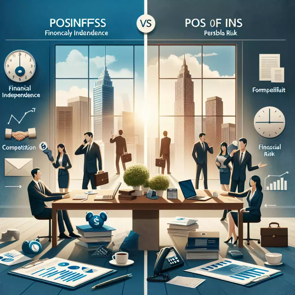 výhody a nevýhody podnikání